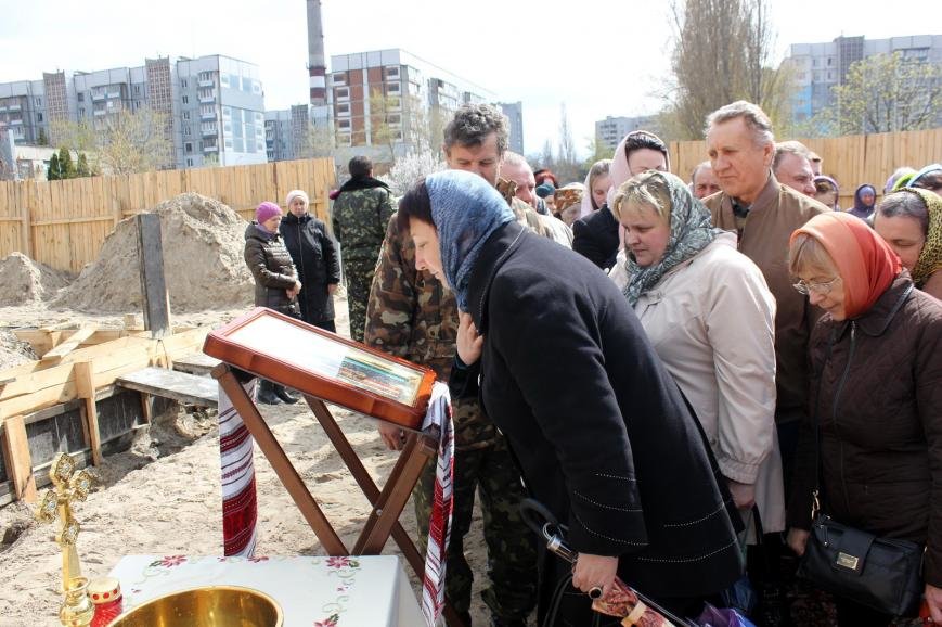 У Черкасах започатковано будівництво храму на честь препод..., фото-4 У Черкасах започатковано будівництво храму на честь преподобного Амфілохія Почаївського (ФОТО), фото-4