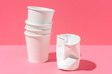 бумажные стаканчики